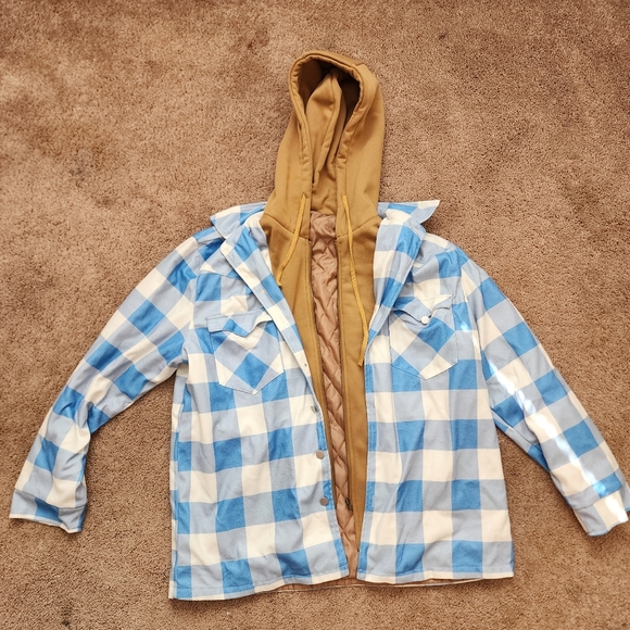 Other - New Mens 3XL Hooded Jacket